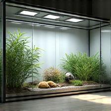 Terrarium moderne et spacieux pour petits animaux