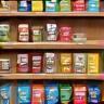 Rayon d’aliments animaux variés et naturels