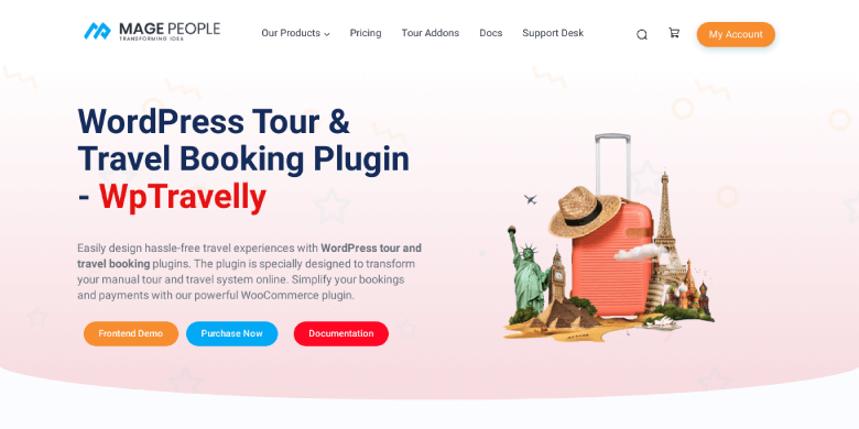 WpTravelly Travel Booking Plugin